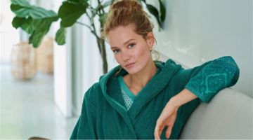 Badjas Pip Studio Soft Zellige - Groen