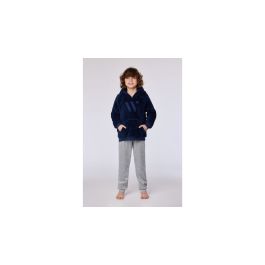 Huispak Jongens Woody Broek Grijs - Donkerblauw