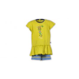 Meisjes-Dames Pyjama, Fel Geel, Kikker