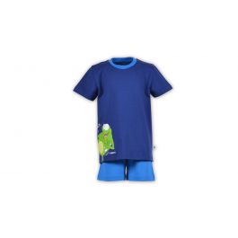 Unisex Pyjama, Donkerblauw, Kikker