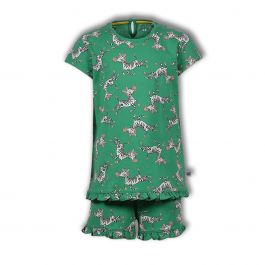 Meisjes Pyjama Zebra, Groen