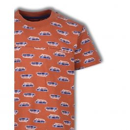 Jongens - Heren Pyjama Busjes Roest, Woody Boyzzz