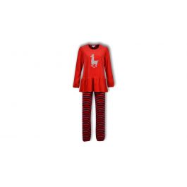 Woody Dames Pyjama Tomatenrood