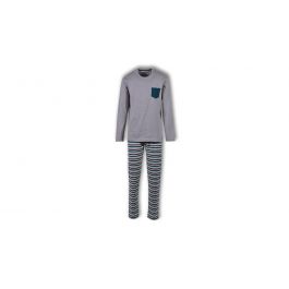 Woody Dames Pyjama Grijs Melange