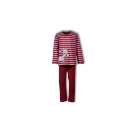 Woody Heren Pyjama Rood-Blauw Gestreept