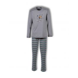 Woody Jongens Pyjama Frost Grey melange