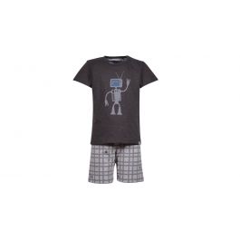 Jongens pyjama, donkergrijs