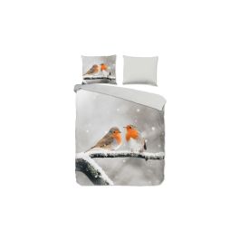 Dekbedovertrek Good Morning Greets - Grey