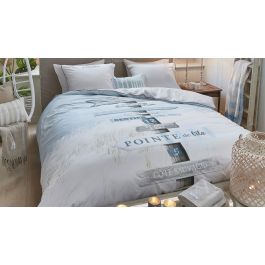 Rivièra Maison Sauvage Dekbedovertrek - Mint Groen