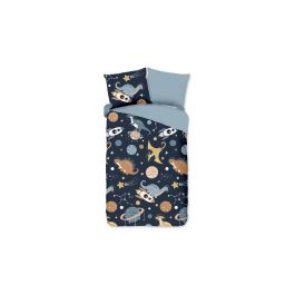 Dekbedovertrek Kids Pure Spacedino - Blue