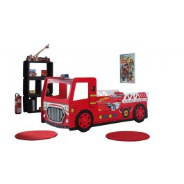 Autobed Vipack Brandweerwagen - Met Matras
