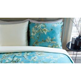 Beddinghouse x Van Gogh Museum Almond Blossom Dekbedovertrek - Blauw