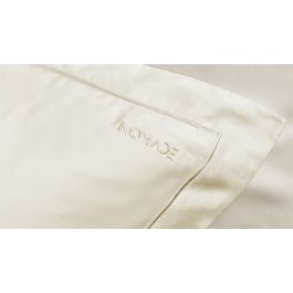 Set Kussenslopen Nomade Promesse Egyptische Katoen - Crème