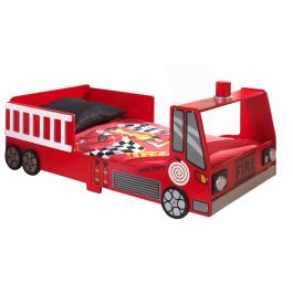 Peuterbed Vipack Brandweerwagen - met Matras