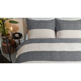 Riviera Maison Copenhagen Dekbedovertrek - Zwart