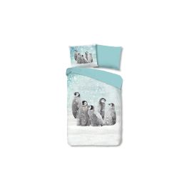 Dekbedovertrek Kids Good Morning Pengu - Blue