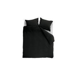 Dekbedovertrek Ambiante Cotton Uni - Zwart