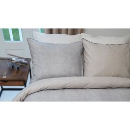 Rivièra Maison Gingham Dekbedovertrek - Zand
