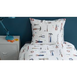 Beddinghouse Kids Gears Dekbedovertrek - Grijs