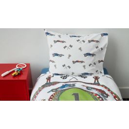 Beddinghouse Kids Race Track Dekbedovertrek - Multi