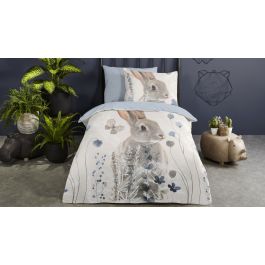 Dekbedovertrek Kids Good Morning Ravi - Ecru