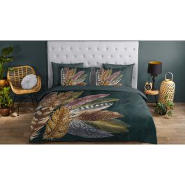 Dekbedovertrek Good Morning Soft Feathers - Green