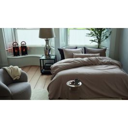 Dekbedovertrek Rivièra Maison Connor - Sand