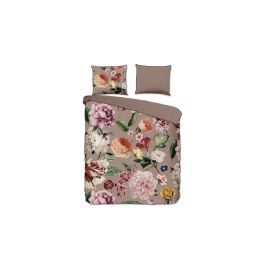 Dekbedovertrek Descanso Fiori - Taupe