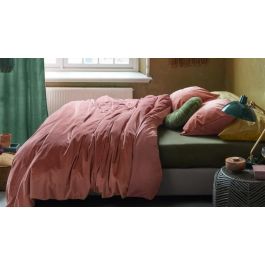 Dekbedovertrek Nomade Cosy Velvet - Dark Pink