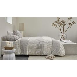 Dekbedovertrek Riviera Maison Ropes - Taupe