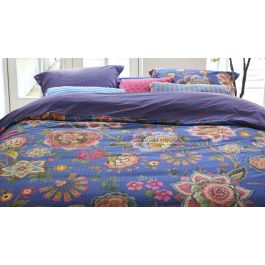 Dekbedovertrek Pip Studio Bombay Bold - Donkerblauw