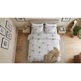 Dekbedovertrek Vandyck Moonflower - Stone