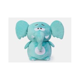 Grote Knuffel Woody Olifant - Blauw