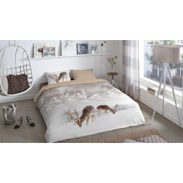 Dekbedovertrek Good Morning Winter - Sand