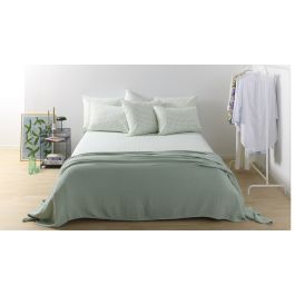 Dekbedovertrek Passion Home Linen Rigo -  Green