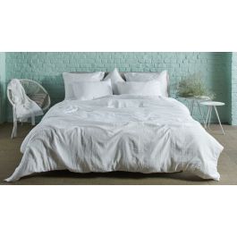 Dekbedovertrek Passion Home Linen Tetra - Wit