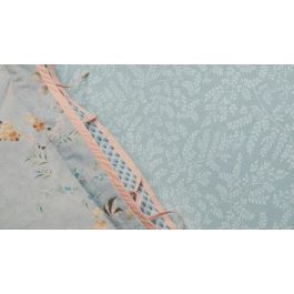 Hoeslaken Pip Studio Leafy - Blue Grey