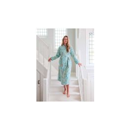 Badjas Pip Studio Les Fleurs - Blauw