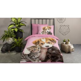 Dekbedovertrek Kids Pure Amis - Pink