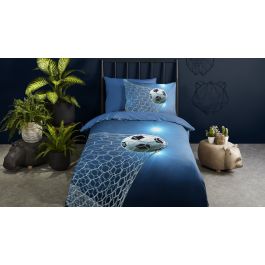 Dekbedovertrek Kids Pure Fans - Blue