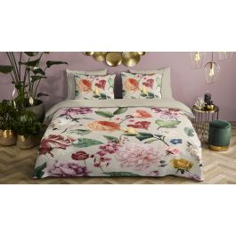 Dekbedovertrek Descanso Fiori - Sand