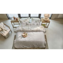 Dekbedovertrek Riviera Maison Palm Shade - Naturel