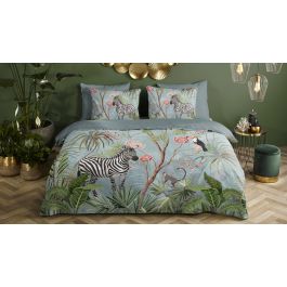 Dekbedovertrek Descanso Yasmin - Aqua