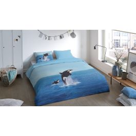 Dekbedovertrek Pure Orca - Blue