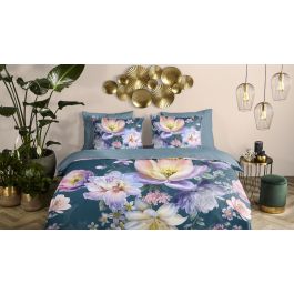 Dekbedovertrek Descanso Mirery - Petrol