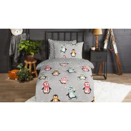 Dekbedovertrek Kids Good Morning Liam - Grey