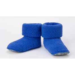 Pantoffels Woody Teddy - Hoogblauw