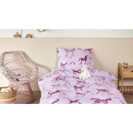 Dekbedovertrek Beddinghouse Kids Unicorn Paradise - Pink
