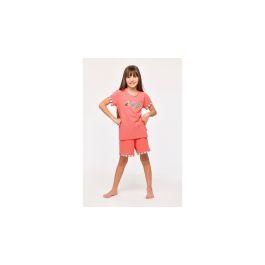 Pyjama Meisjes Woody Lieveheersbeestje Floshes - Koraalrood
