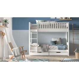 Stapelbed Vipack Scott met lades